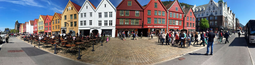 Bergen, Norwegen, Mai 2013